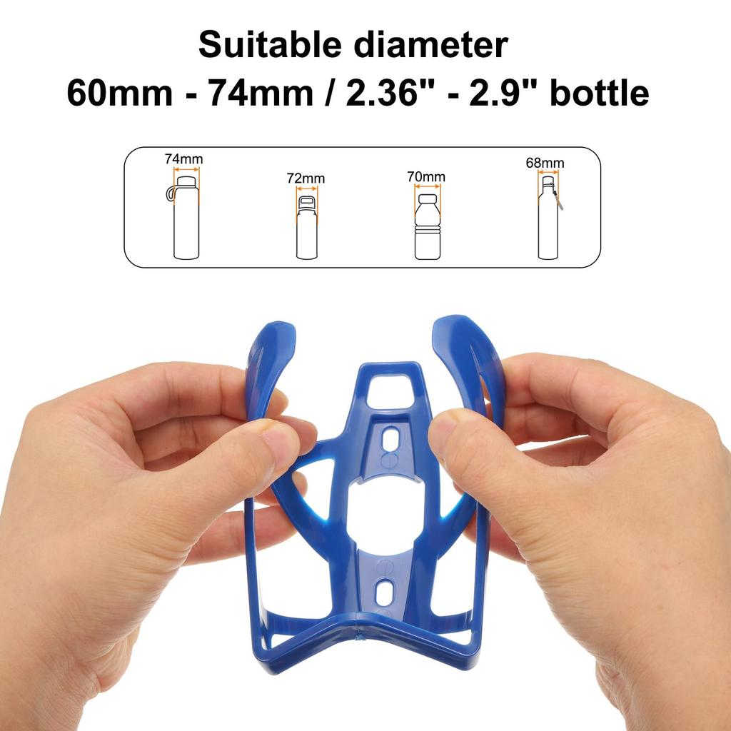 Mountain Bike Riding Equipment Accessories, Bicycle Kettle Holder, PC Plastic Road Mountain Bike Bottle Holder