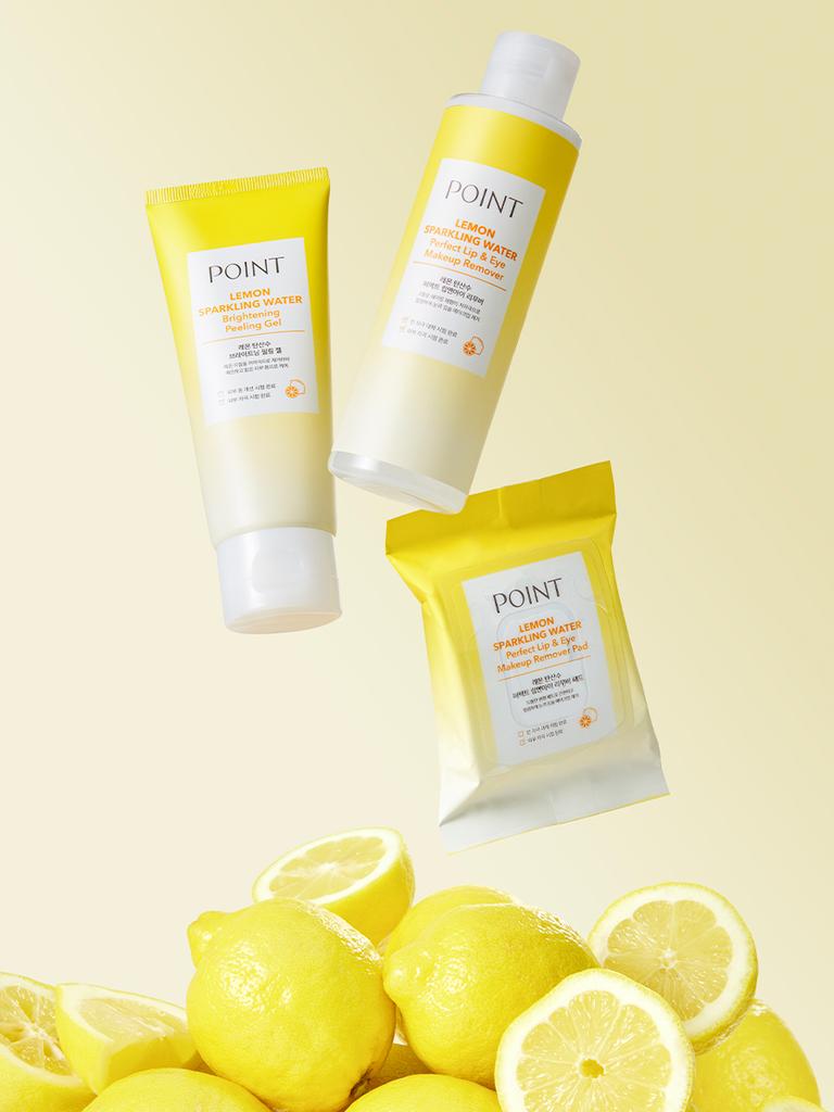 Point Lemon Sprudelwasser Perfekter Lippen- und Augen-Make-up-Entferner 150ml
