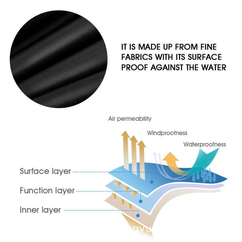 Garden Recliner Covers Outdoor Furniture Covers Shed Sunshade Covers 210D Oxford Cloth Waterproof Furnitures Protectors Cover