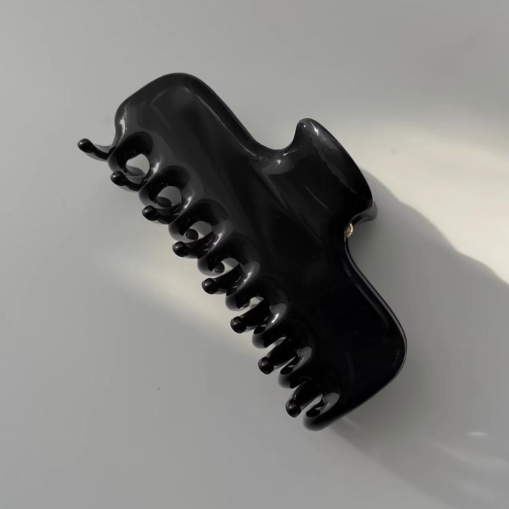 High-Quality Acetate Rectangular Hair Clip  New Style Large Size Thick Hair At The Back of The Head Elegant Shark Clip