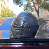 Vintage Full Helmet Cruise Motorcycle Helmet Men's Car Off-Road Carbon Fiber Small Helmet Women