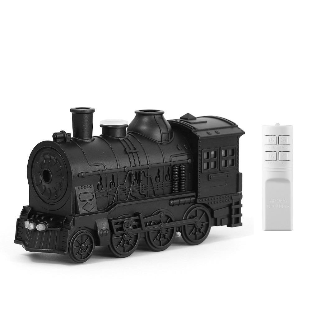 Remote Control Train Shape Diffuser Cool Mist Air Humidifier Essential Oil Diffuser  Home