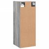 Wall Cabinet Gray Sonoma 34.5 X 34 X 90 Cm