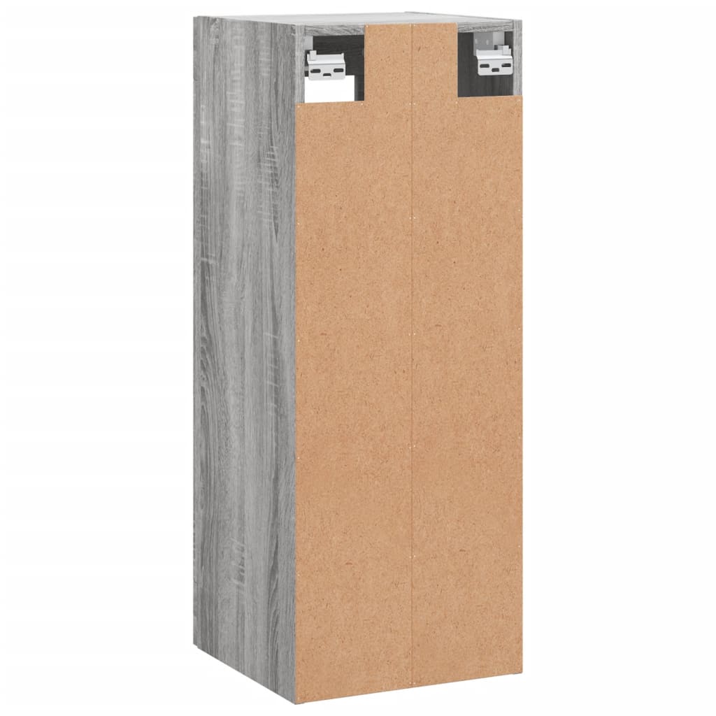 Wall Cabinet Gray Sonoma 34.5 X 34 X 90 Cm