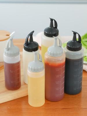 342 Plastik-Quetschflasche für Öl, Sojasauce, Salatdressing und Gewürze
