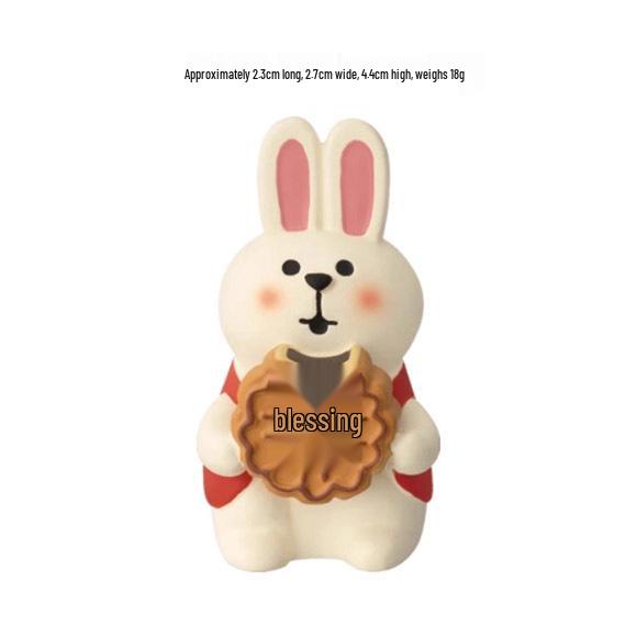 Mittherbstfest Japanische Katze ZAKKA Blind Box Figur - Harz Kätzchen Ornament Dekoration