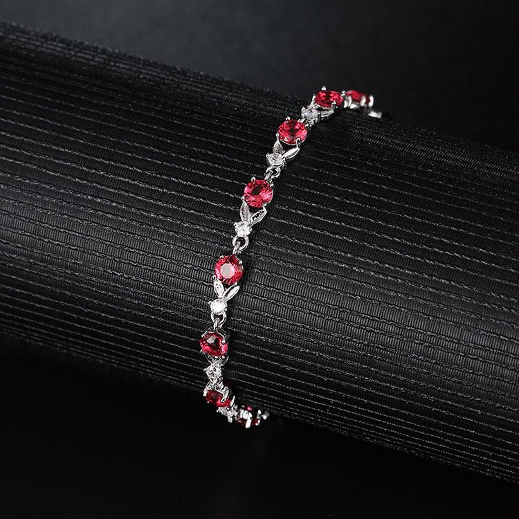 Kerastase Mori Girl Zircon Bracelet with Austrian Crystal, Gold-Plated Jewelry