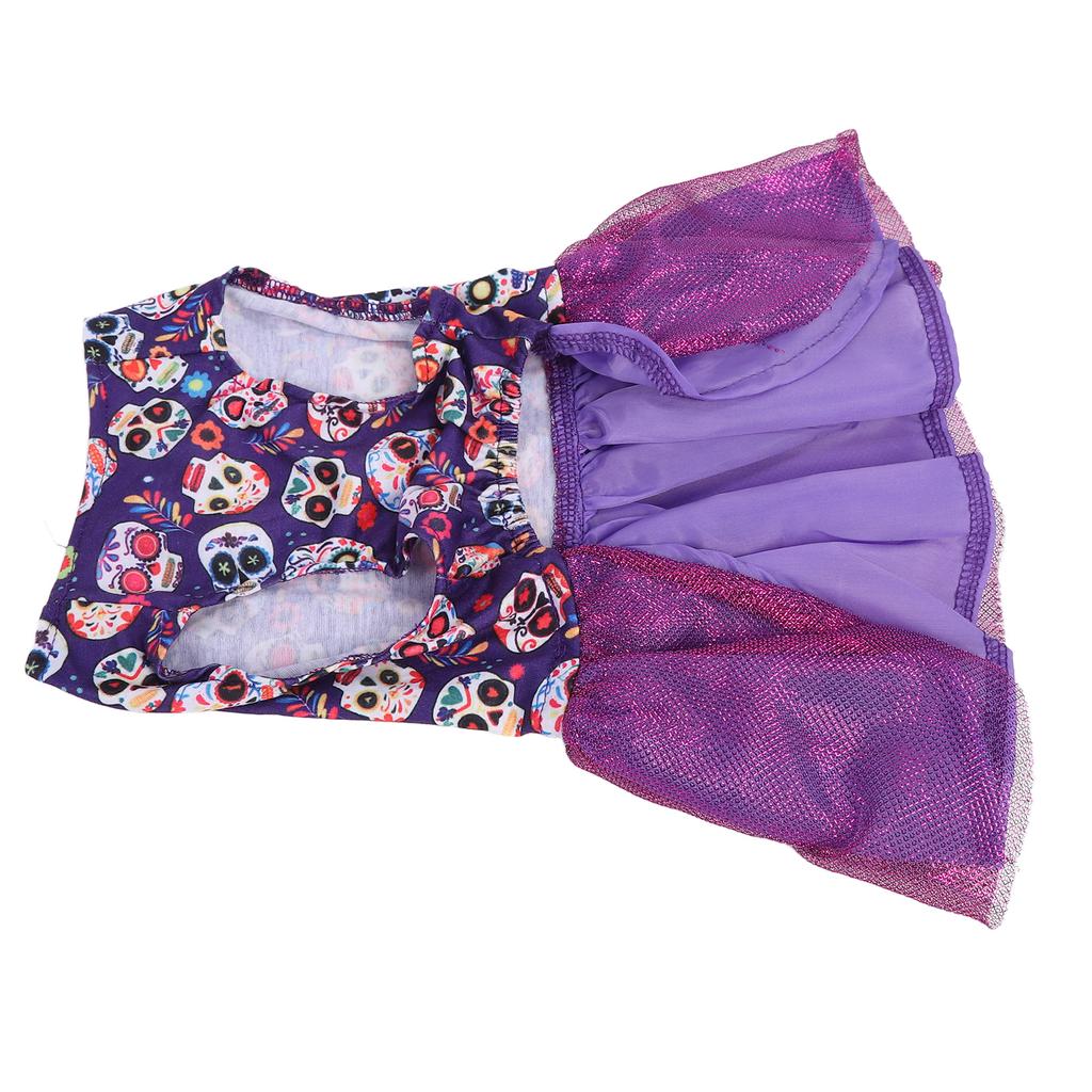 Pet Halloween Dress Soft Stretchy Beautiful Costume Dog Princess Dress for Puppy Daily Party