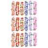 Hawaiian Leis Flowers Necklaces Summer Beach Vacation Pool Luau Party Favors Supplies Tropical Theme Party Decorations