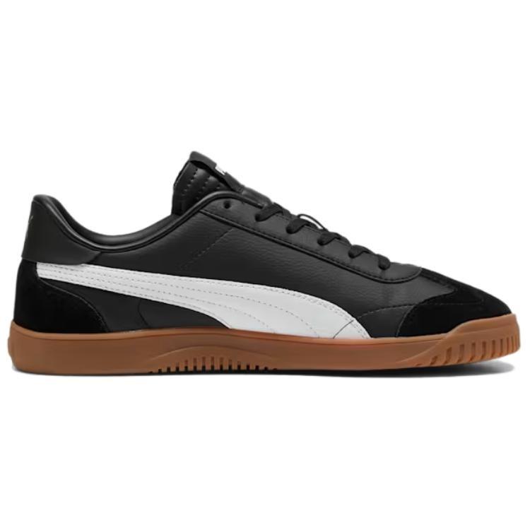 PUMA Club 5v5 Soft And Comfortable Abrasion Resistant Abrasion Resistant Low top German Army Trainers Unisex Black Men's 395104-11