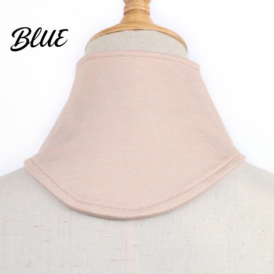 Breathable Thermal Neck Wrap Warmer for Winter Cold Weather Silk Velvet Wrap Fleece Lined Accessories Elderly Gaiter with Hidden Snap Fastening