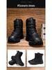 Herren Outdoor Hohe Taktische Stiefel - Langlebig, Schmutzabweisend, Ideal für Wandern und Bergsteigen