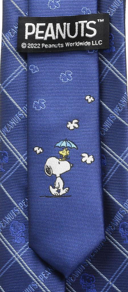 Peanuts Snoopy Tie PND48170 Blue SNOOPY Business Brand Tie Gift