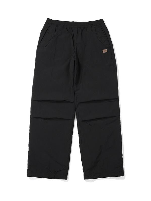 BBC EARTH Reversible Parachute Warm-Up Pants_Black