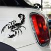 Personalized Car Styling Bumper Stickers 3D Big Scorpion Drawing Cover Decal Car Vinyl Body Scratch Sticker Reflective L8F5