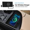 PVC Car Wireless Charger Pad Stable Fast Charging For Lexus ES 2022-2024 Center Console Storage Box Auto Decoration Accessories