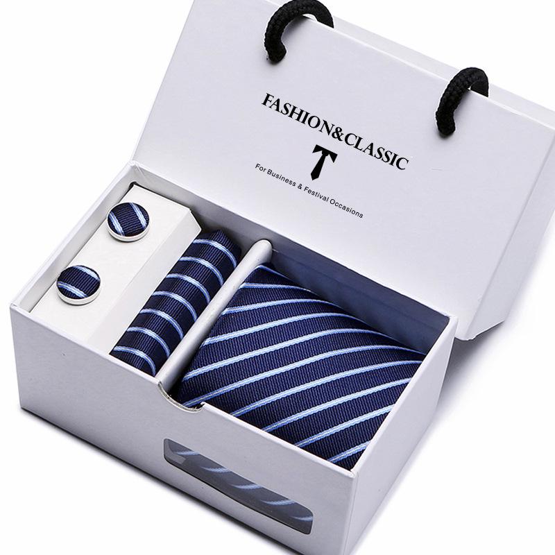 Men's 5-Piece Tie Gift Box: Formal & Wedding Attire