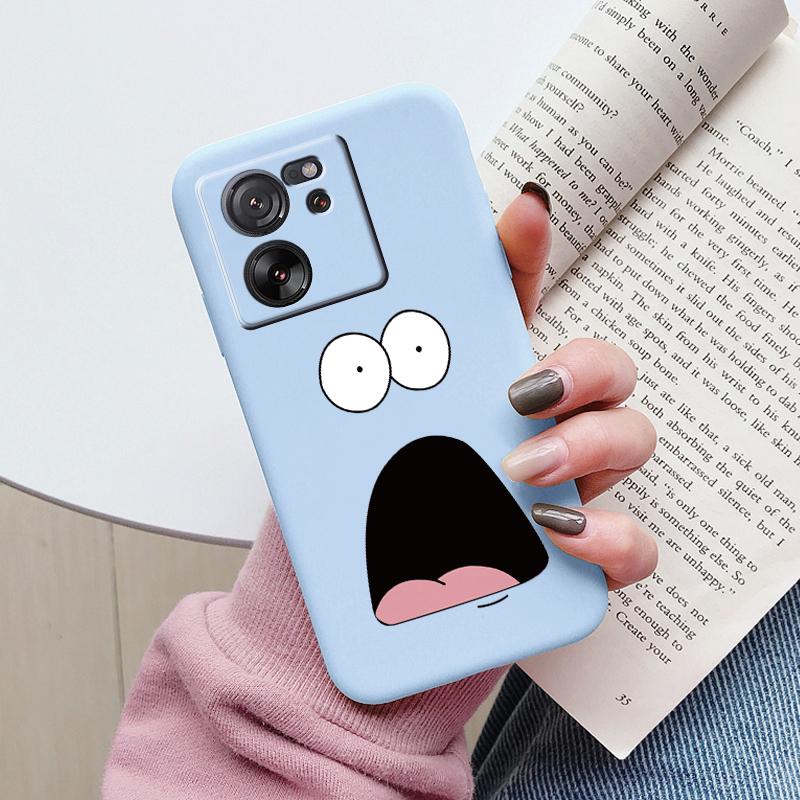 For Xiaomi 13T Pro Case TPU Soft Silicone Coque Flower Pattern Cartoon Painted Phone Cover For Xiaomi 13T Back Protection Capa