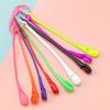 12Pcs/set Solid Color Stretch Shoelace Silicone Lazy People's Shoe Strap Durable Sneakers Laces