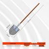Outdoor Steel Shovel with Wooden Handle