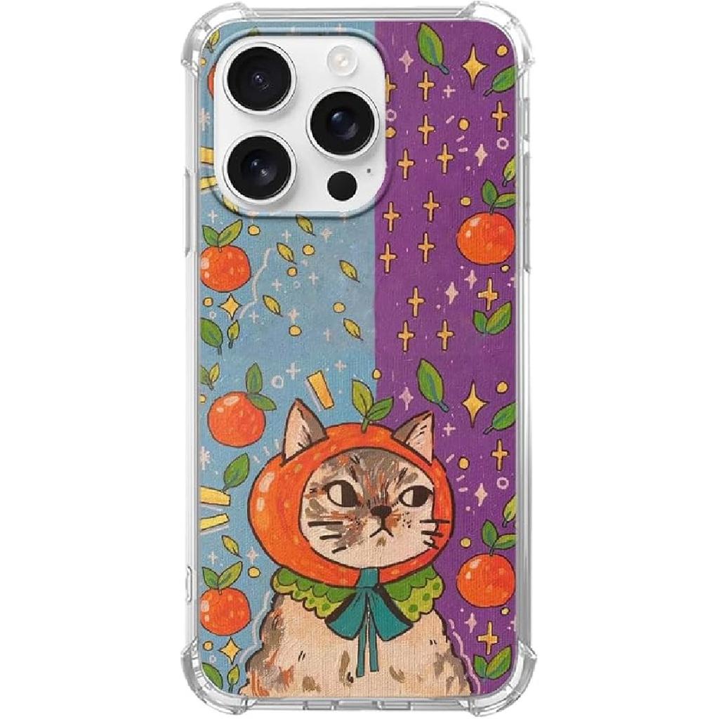 Water Lilies Aesthetic Phone Case Compatible with iPhone 16 Pro, Vintage Oil Painting Art Phone Case for iPhone 16 Pro, Cool Trendy TPU Bumper Case