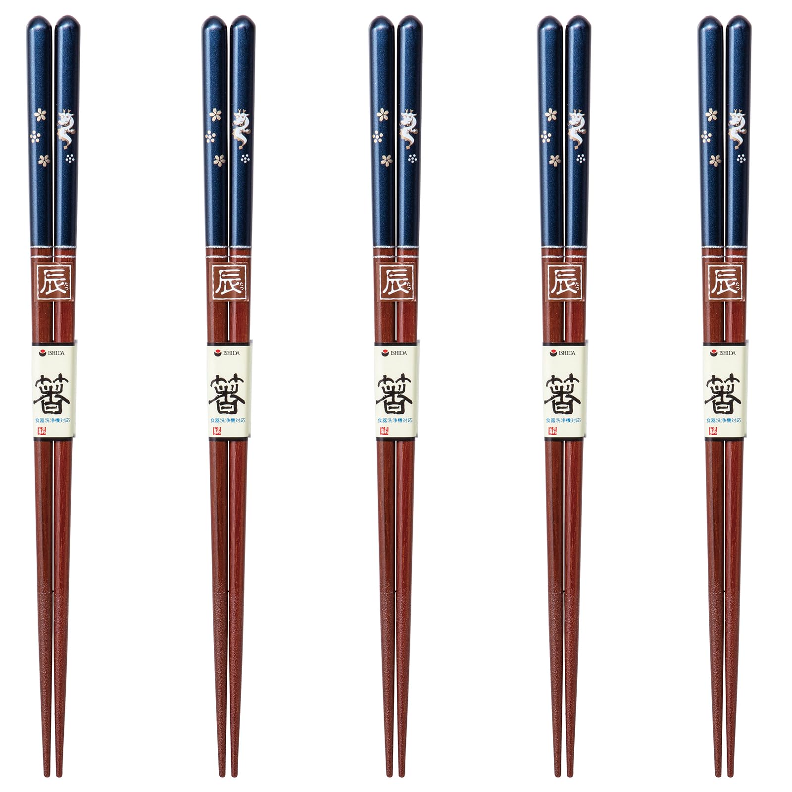 

Chopsticks Set of Dishwasher Made in Japan J-kitchens 5, Material Wood, Safe, PID3521,