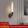 Nordische Moderne Glas-Flurwandleuchte – Minimalistischer Industrieller Stil für Hotels & KTVs