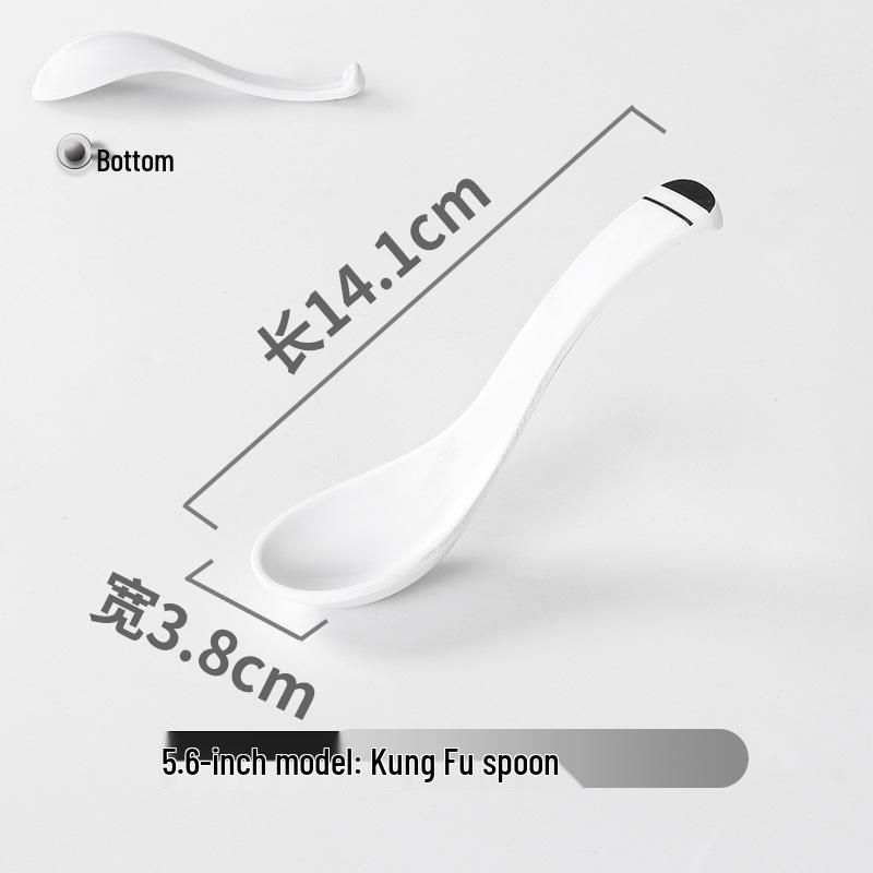 Drop-Proof Melamine Resin Cup - White Porcelain-Style Plastic Tea Cup for Restaurants & Hotels