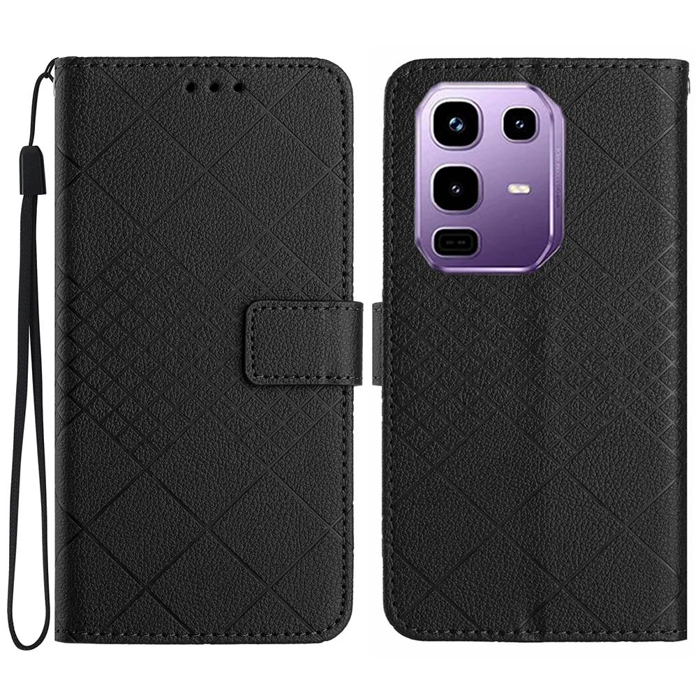 For Infinix Note 50x 5G Case Wallet Imprint PU Leather Flip Folio Phone Cover