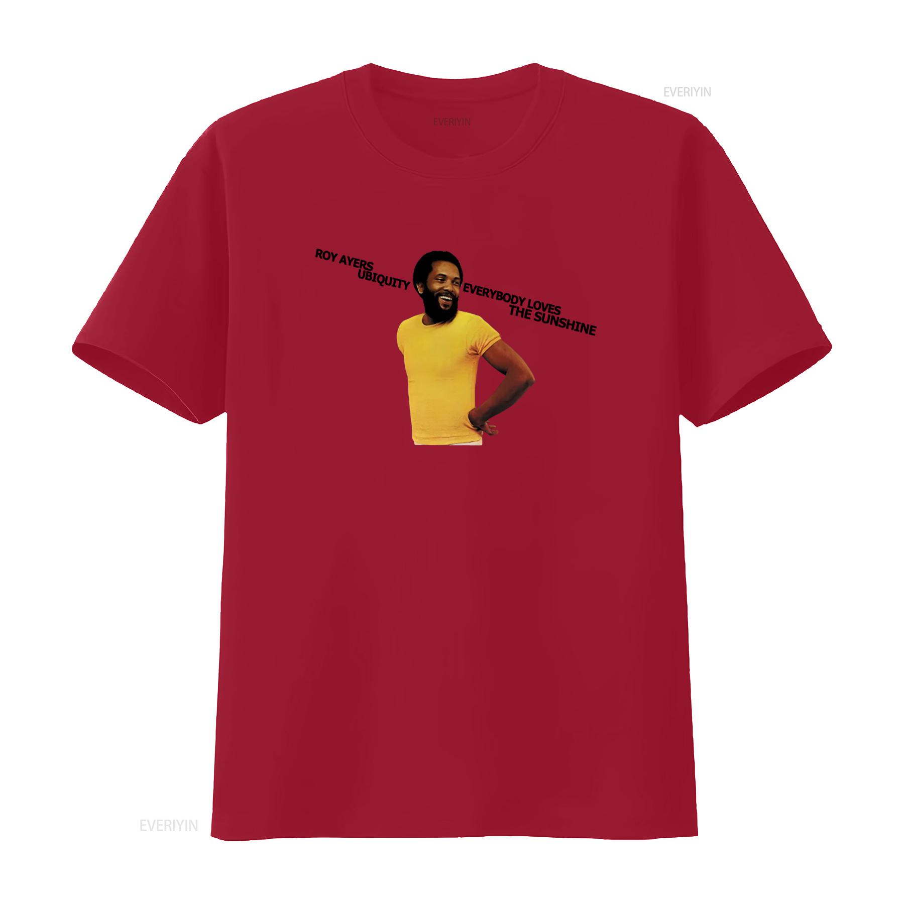 Roy Ayers Ubiquity Everybody Loves The Sunshine Джаз RAMP Винтажная Хип-Хоп Футболка винтажная Стиранная Мягкая Дышащая S