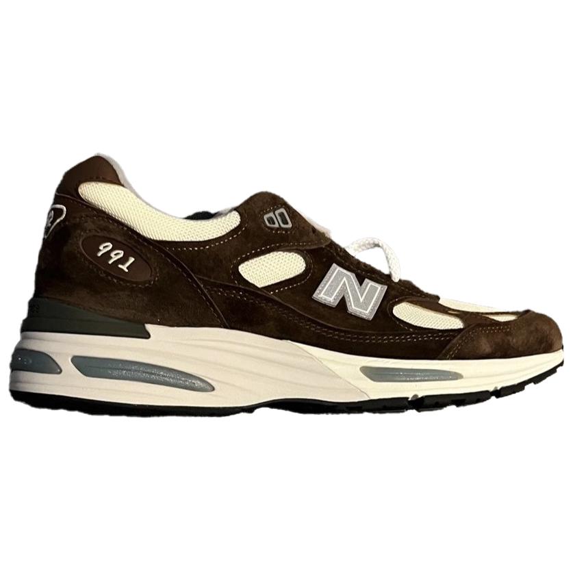 New Balance Verdy X Dsm X  Nb 991 V2 Classic Versatile Running Shoes Men sneaker Brown U991VK2