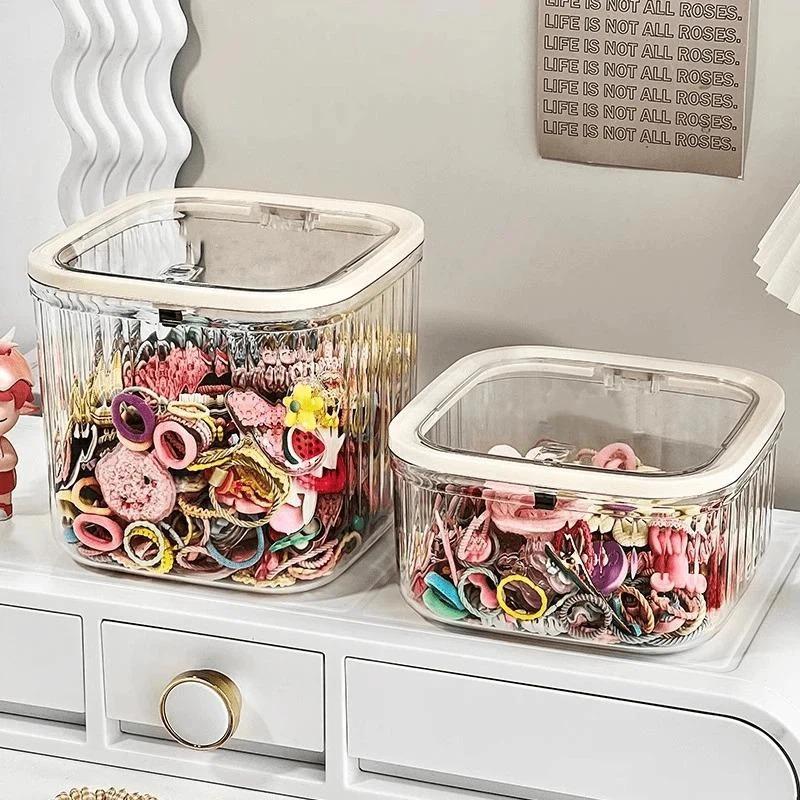 Children'S Hair Accessories Storage Box Baby Hair Ties Girls Hair Clips Elastic Bands Jewelry Storage Small Box