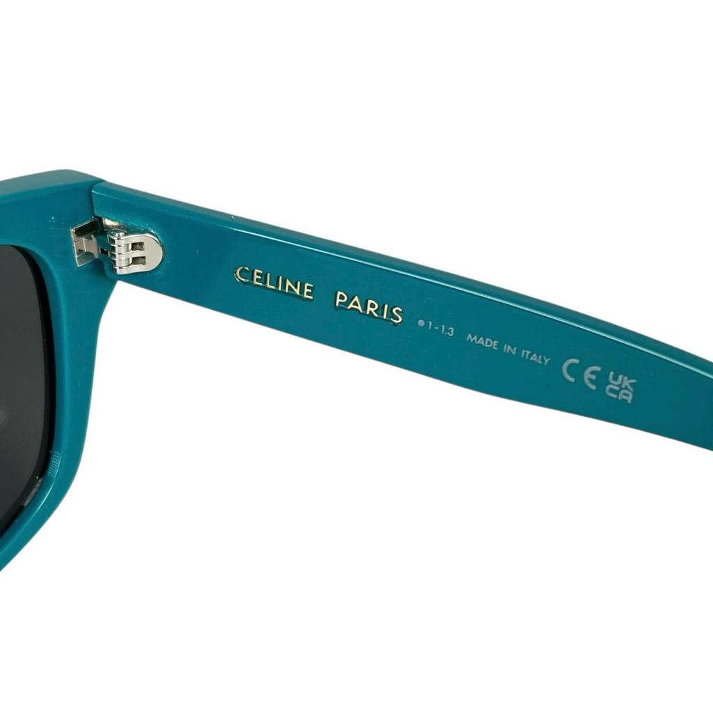 Great CELINE sunglasses MONO CHROMES Square Wellington shape Women CL40249U Used