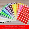 Mixed Color Round Dot Sticker Labels - Available in 10, 16, and 20 Vibrant Colors