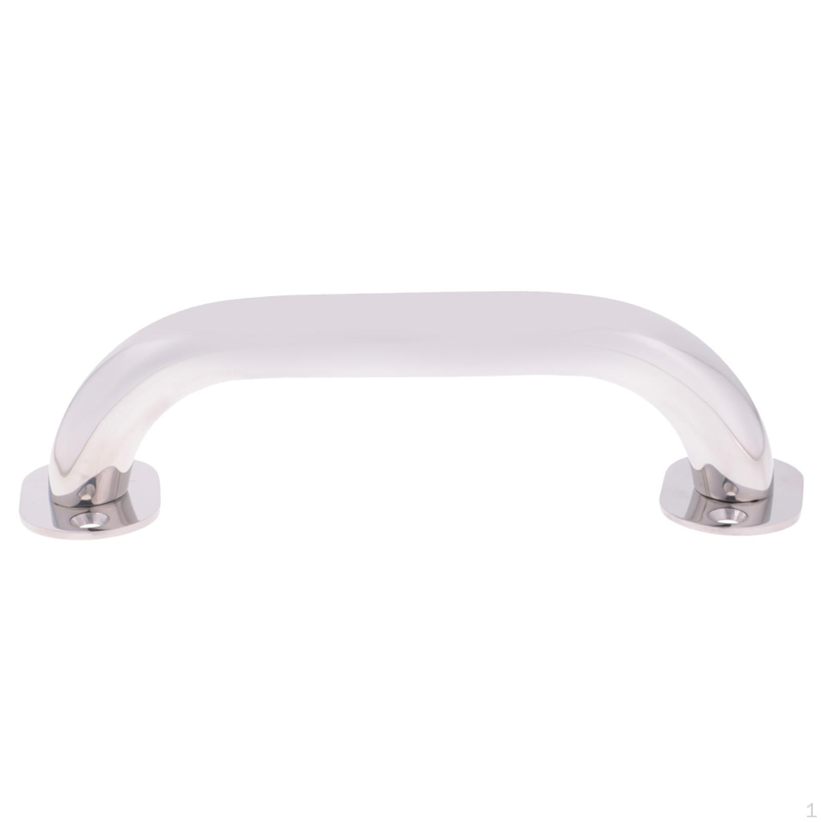 316 Stainless Steel 9 Boat Polished Marine Grab Handle Handrail Accessories