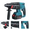 50-60Hz Brushless Electric Rotary Hammer 19800mAh Rechargeable Multifunction Electric Hammer Impact Power Drill Tool with Battery