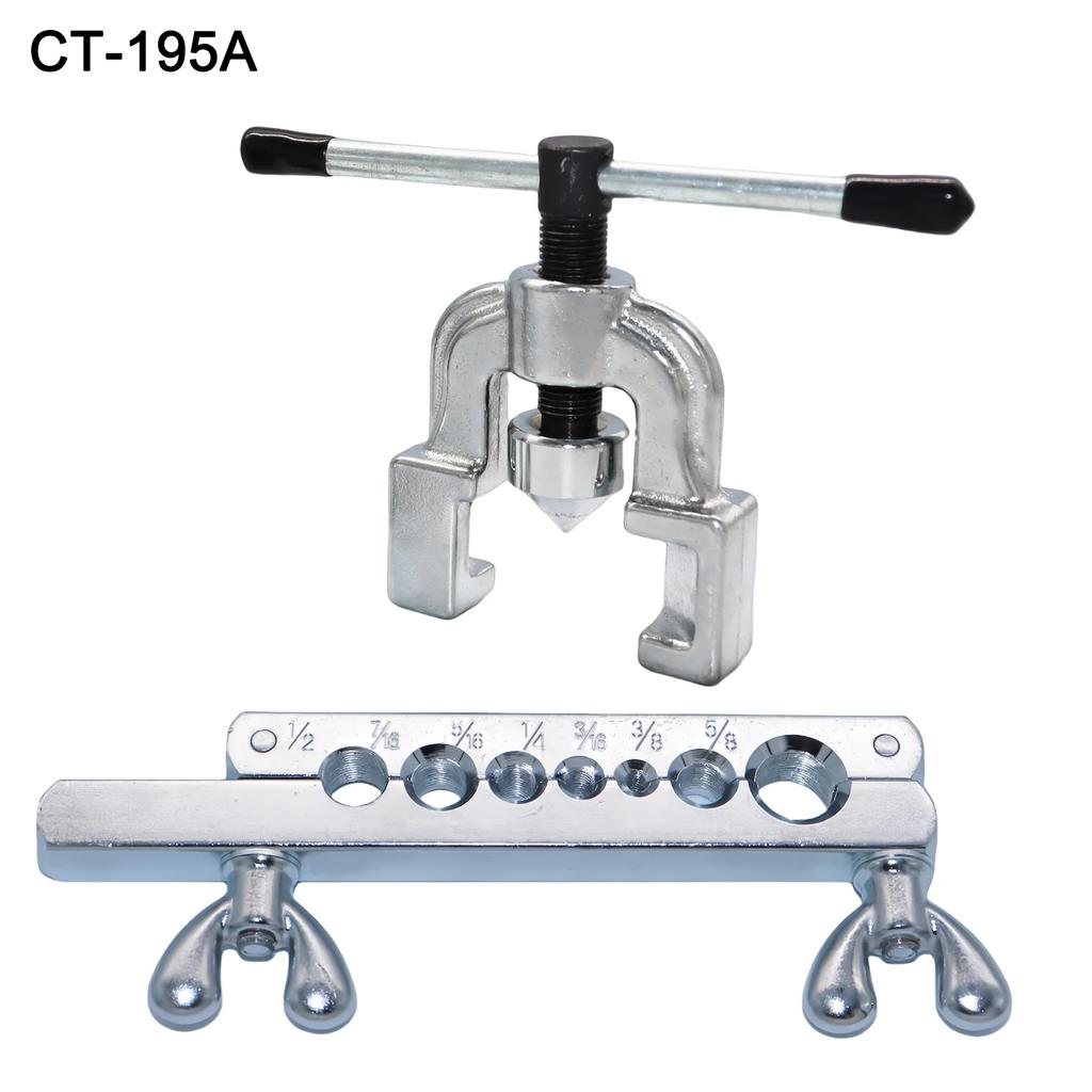 Copper Tube Expander 45 Degree Flaring Tool Kit of Copper Tube Expander Used for Reaming Copper Tubes and Other Pipes