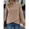 And America Cross Border Fall and Winter New Arrival Women's Clothing Casual Fashion Texture Long Sleeves Pullover Zipper Fleece Sweatshirt Hoodie