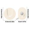 1/4Pcs Strong Magnetic Hooks Home Office Wall-Mounted Remote Control Magnet Holder Keys Anti-Lost Hanging Hanger Organizer Hook
