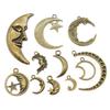Charms Mix Mixed Plant Animal Pendants Minimalist Jewelry Components QC083