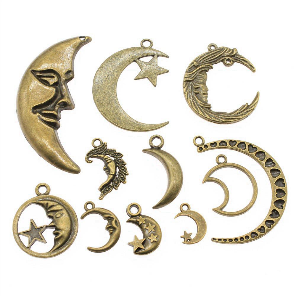 Charms Mix Mixed Plant Animal Pendants Minimalist Jewelry Components QC083