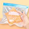 5Pcs Reusable Vacuum Sealer Bags Hand Pump Food Storage Bags Vacuum Zipper Portable Sealing Bas for Refrigerator Kitchen