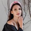 Floral Embroidery Crown Headband Elastic Hair Band New Hairpin Headband  Hair Accessories