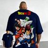 Dragon Ball Trendy Horké Položky Anime Potisk Bavlna Tričko 2026 Pánské a Dámské Nové Letní Street Hip Hop Volný Ležérní Vrchní Díl