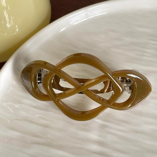 2Pcs Vintage Hair Barrettes French Style Hair Clips Women Girls