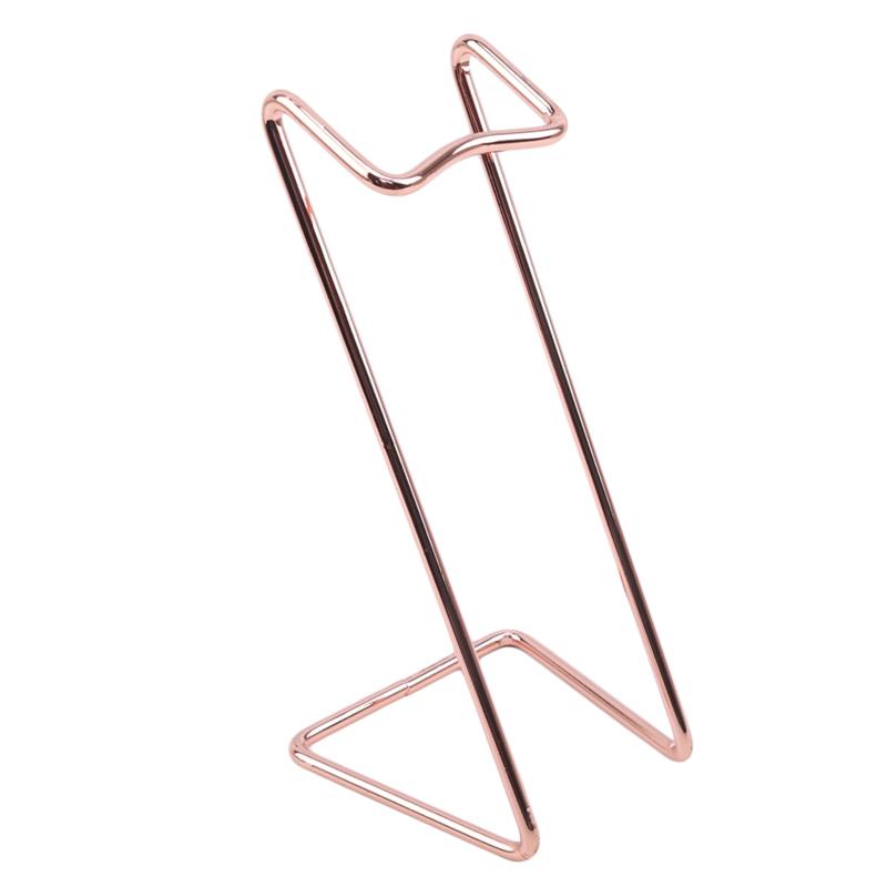 Weinflaschenhalter Arbeitsplatte Weinflaschen-Präsentationsständer Edelstahl Weinlagerständer Einfache Haushalts-Zählerdekoration