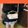 Urban Minimalist Pu Small Boston Handbag For Daily Casual Wear