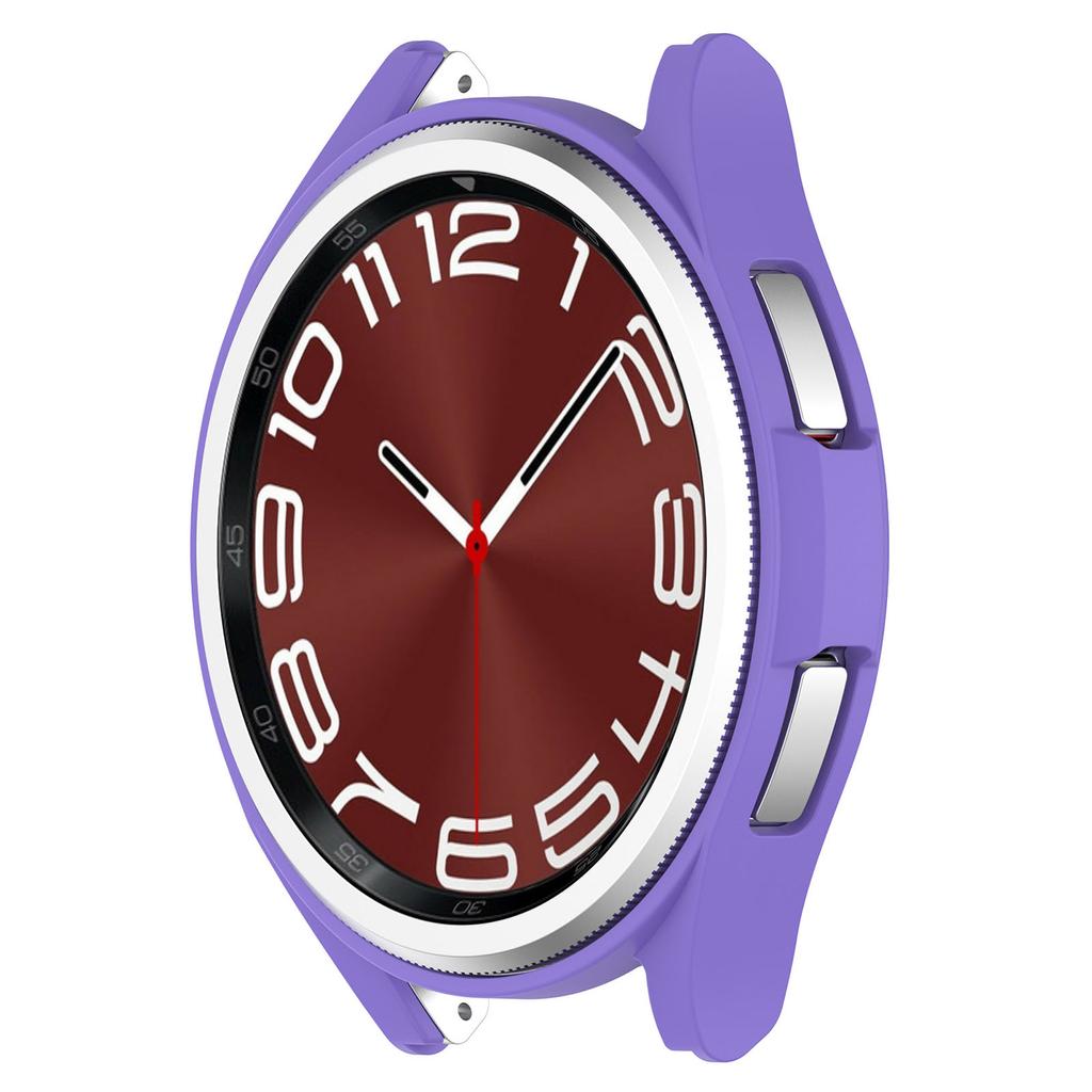 Smartwatch-Stoßstangenabdeckung für Uhr 6Classic 43 mm/47 mm Schutzhülle Halbabdeckung Gehäuseschale Armbanduhrenzubehör