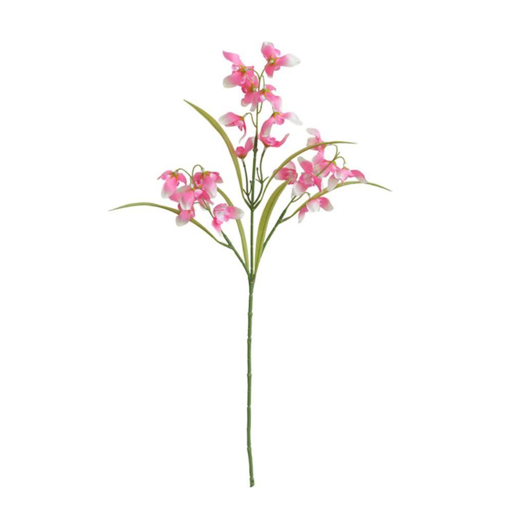 1pcs Multi-functional 50cm Artificial Orchid Flower Branches Simulation Flowers Wedding Arrangement