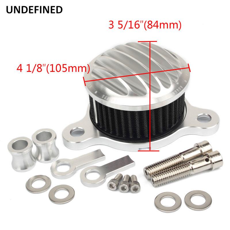 Motorcycle Air Filter Intake Cleaner System Kit For Harley Sportster XL 883 1200 Iron883 48 72 Forty-Eight Seventy-Two 1991-2021